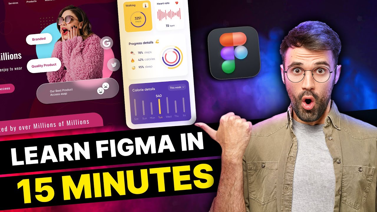 Easiest way to learn Figma UI Design Tutorial: Started in Just 15 ...