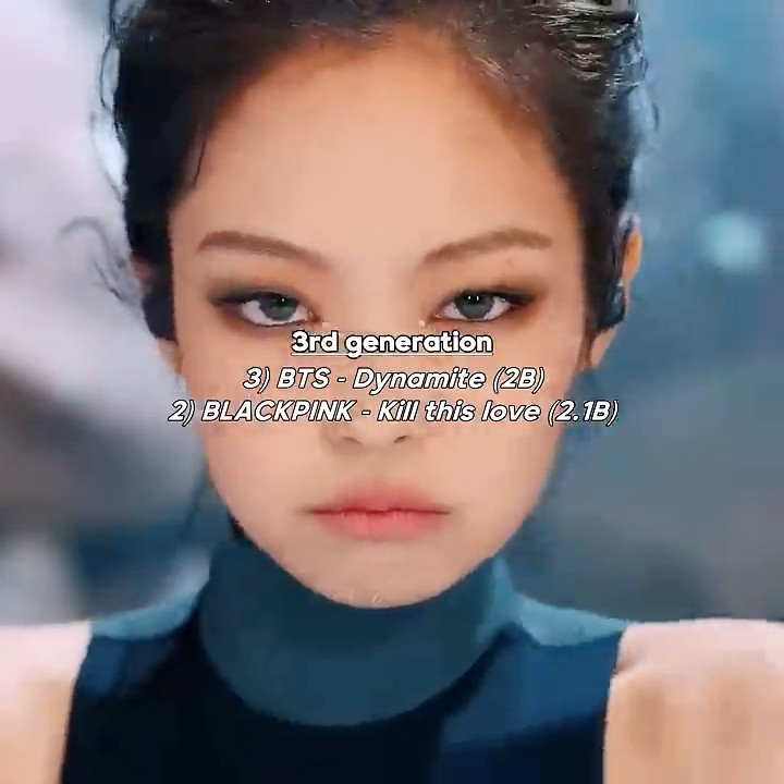 ✦ Top 3 most viewed mv’s from each generation (part-1) #bts #blackpink #fypシ