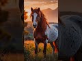 Le joyau des chevaux en liberté