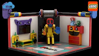 Making Player Room Poppy Playtime 3 out of Lego | Grab pack, Gas mask, Catnap, Dogday, Bunzo Bunny