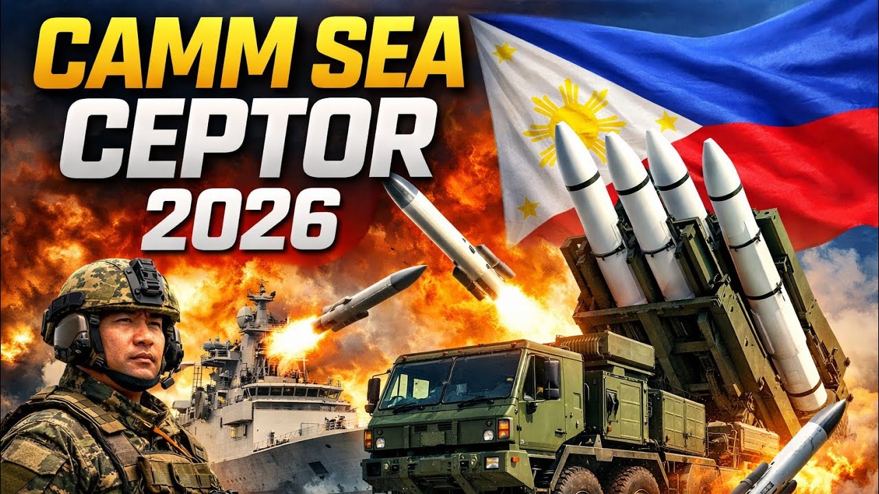 CAMM Sea Ceptor 2026 | Advanced Naval Missile Defense | Philippines Navy