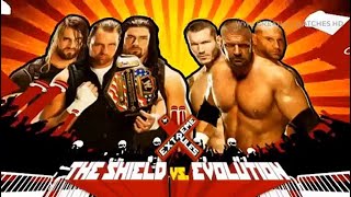 Story of Shield vs Evolution || Extreme Rules 2014