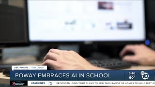 Lessons learned from the first year of AI in Poway Unified classrooms