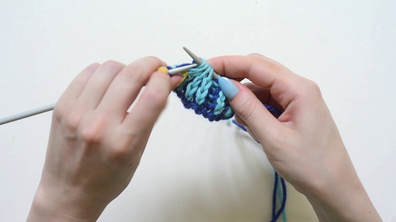 Brioche Knit Tips: The Brioche 6 Stitch Unwrapped Decrease (br6st Uw dec)