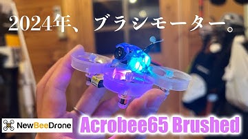 【NewBeeDrone】今更？なブラシモーター機が最高レベルの飛ばしやすさで進化！【Tinywhoop】