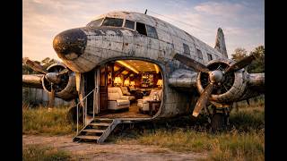 I Turned An Abandoned An 225 Into A Luxury Home Asmr