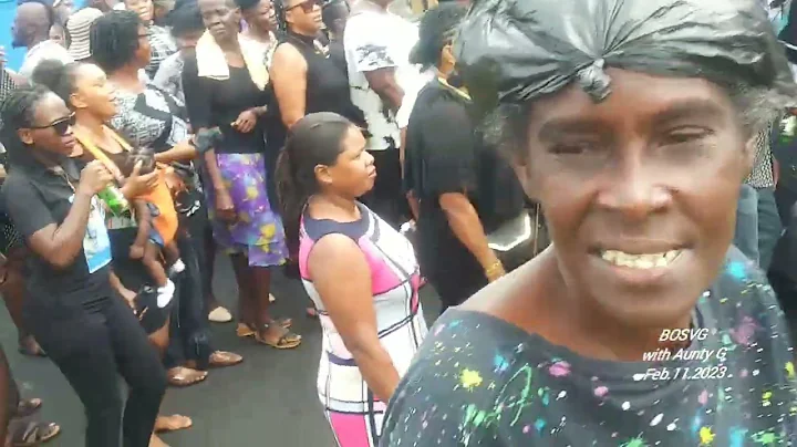 Keron Laborde funeral Procession.