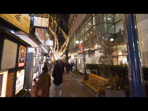 【4K】Night Kichijoji walk