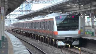 【JR東日本】中央線E233系H53編成＠阿佐ヶ谷('12/07){JR-East E233@Asagaya}