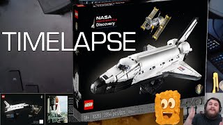 Lego Nasa Space Shuttle Discovery Time Lapse