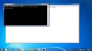 How to start and close program via command prompt in window 7