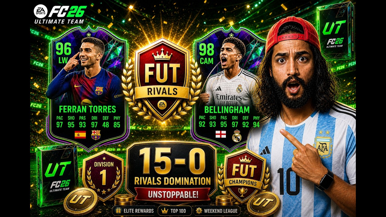 fifa7 utチーム EAFC26 RIVALS UTCHAMPS REWARDS & More #hindustanfc #rtg #fc26