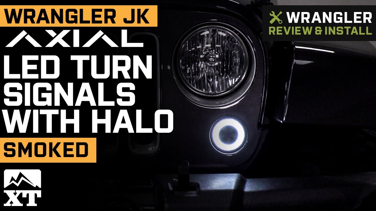 Full LED Lighting Kit For Jeep Wrangler JK (2007-2018) – 7" Halo Headlights, Turn Signals & Tail Lights 4 thumbnail image