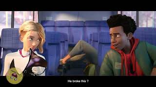 Gwen found Miles Morales striptease underpants 🔞 - spider-man into the spider-verse