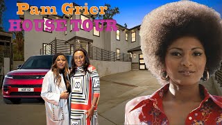 Pam Grier's Husband, Children, House Tour, Cars, House, and Net Worth 2024 (SUPER MESSY Love Life)