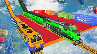 Uphill Train Track Simulator - Level 2 screenshot 3