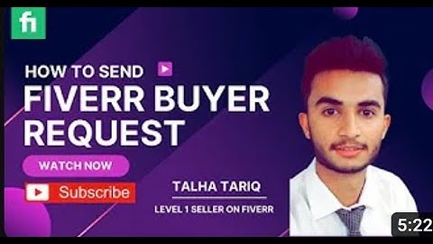 How To Send Buyer Request On Fiverr 2023 | Buyer Request Tips | Fiverr Buyer Request Proposal 2023