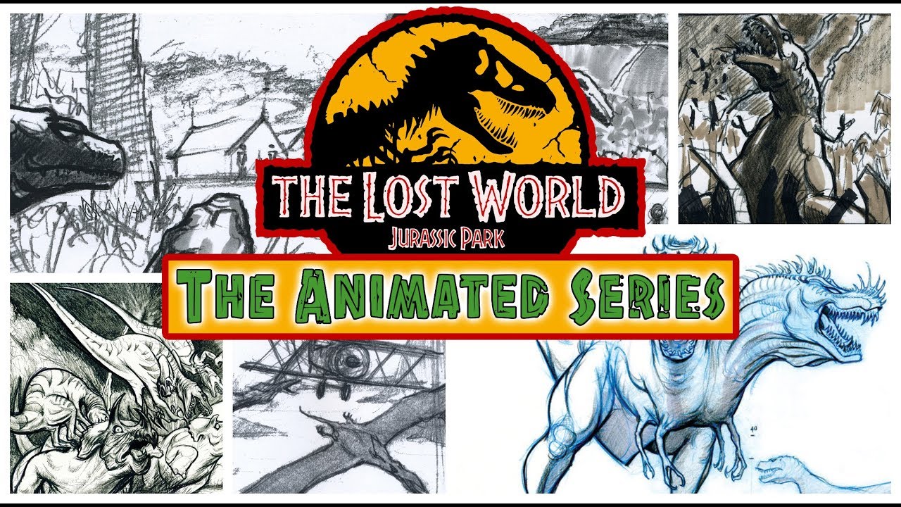 Never Before Seen Art Surfaces From Cancelled The Lost World Jurassic Park Animated Series Jurassic Outpost