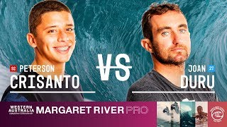 Peterson Crisanto vs. Joan Duru - Round of 32, Heat 14 - Margaret River Pro 2019