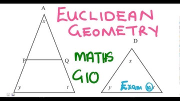 Mathematics Grade 10 Euclidean Geometry Exam 10 @mathszoneafricanmotives  @mathwithlightone