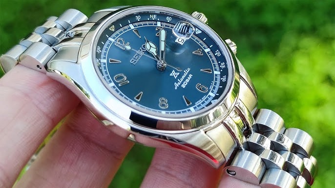 REVIEW: 2020 Seiko Alpinist SPB199J1 Mountain Glacier Europe Limited Edition  | Prospex - YouTube