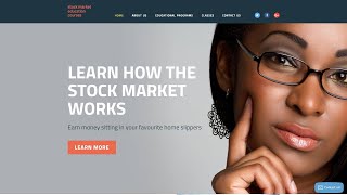 Business School Responsive Website Template by WT - 59130