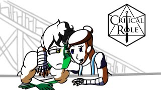 Fjord, Beau and Jester argue about money | Critical Role animatic | C2E1 [WIP]