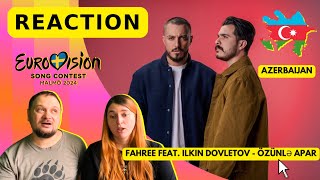 🔊 Реакція на FAHREE feat. Ilkin Dovletov - 'Özünlə Apar' - Azerbaijan 🇦🇿 | Eurovision 2024