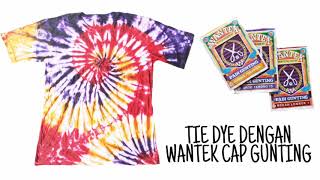 CARA MOTIF TIE DYE DNGAN WANTEK, MURAHH