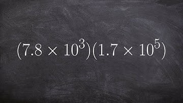 Multiplying two numbers in scientific notation