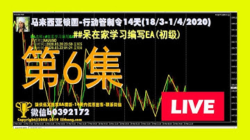LIVE.和柒侠伍义学习外汇EA编写.初级课程.006.编写一键交易EA