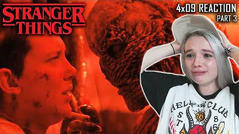 Stranger Things 4x09 'The Piggyback' REACTION PART 3