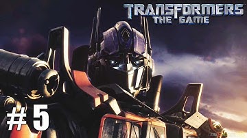 Transformers: The Game - Xbox 360 / Ps3 Gameplay Playthrough Autobot Campaign End PART 5