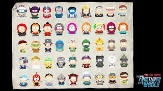 South Park: The Fractured But Whole - All Costumes / Outfit Sets