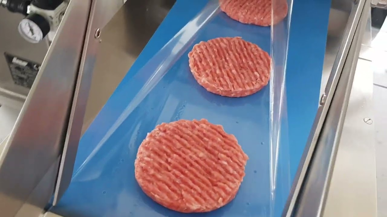 FLOWPACK Ensacheuse horizontale Emballage de VIANDES - Steaks hachés Frais - FR PACK