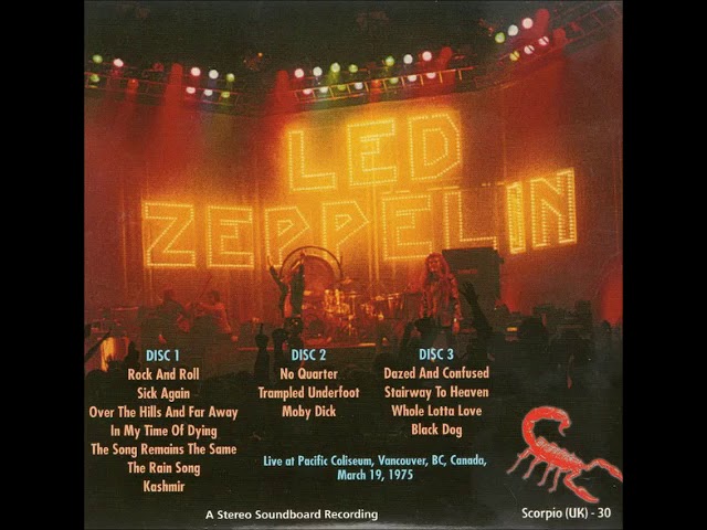 Led Zeppelin - Live @ New Orleans 1973/05/14 - YouTube
