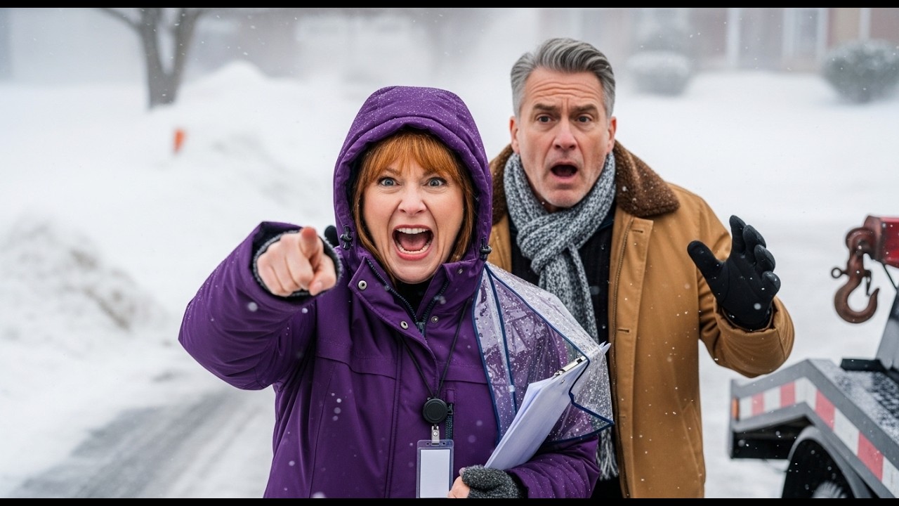 The Compliance Officer Claimed My Snow Pile Was A Crime Scene And Called For Immediate Towing
