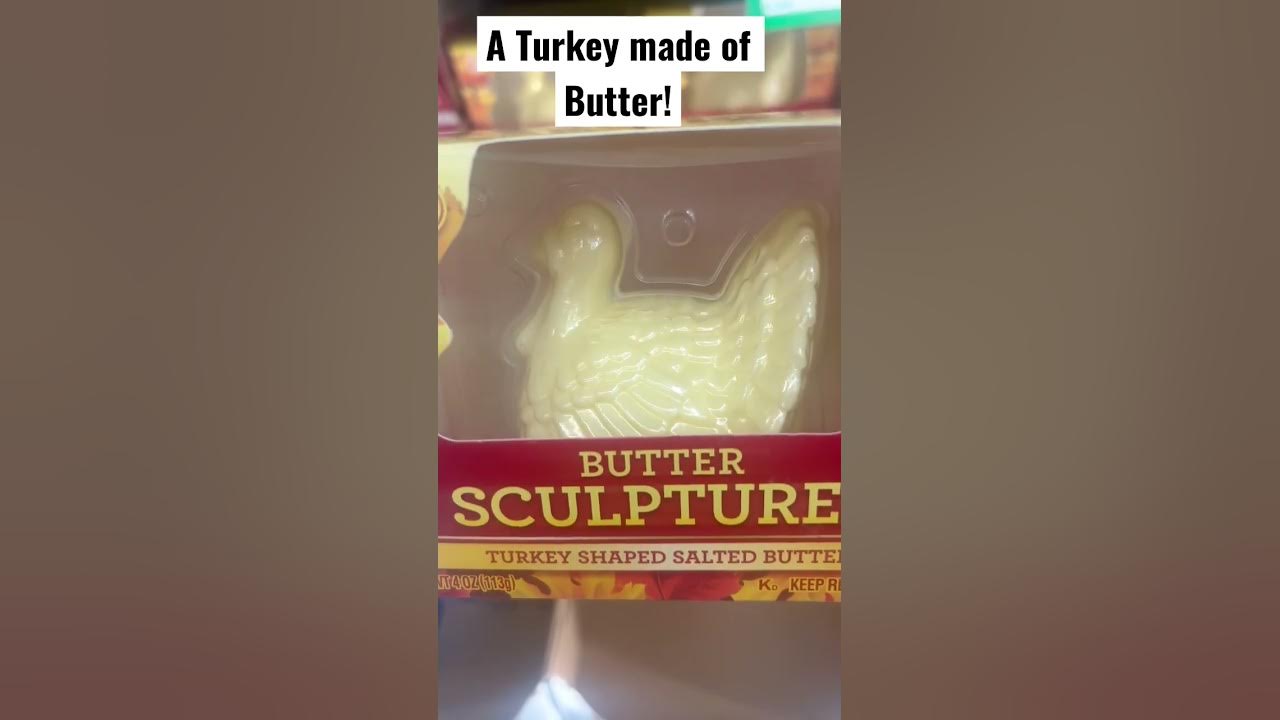 DIY Turkey Butter Sculptures - Crafty Chica