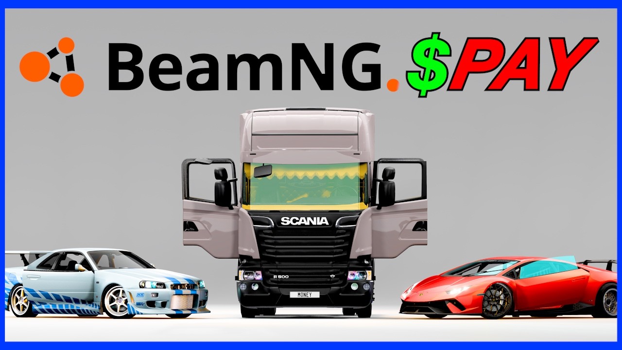 Hottest PAID BeamNG Mods Right NOW