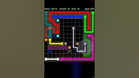 How To Solve Flow Free Bridges 13x13 Mania Pack Level 34 Board Walk Through Solution Walkthrough