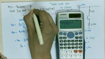 Problem 2 DC Analysis of Amplifier in EDC
