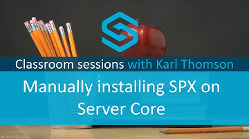 Installing SPX on Server Core