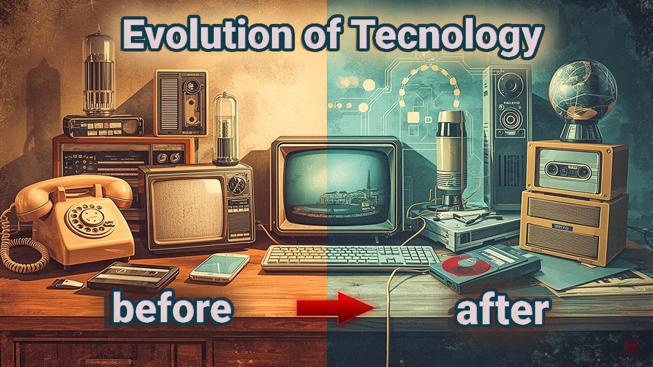 TOP 5 EVOLUTION of TECHNOLOGY | History EVOLUTION - YouTube
