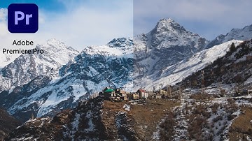 Before After Wipe Effect in Premiere Pro | Premiere Pro Tutorial