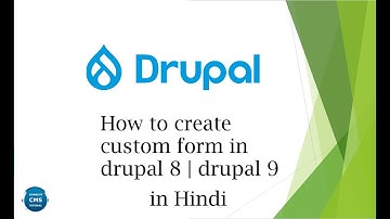 How to create custom form in drupal 8 , drupal 9 | Drupal Module Development | in Hindi