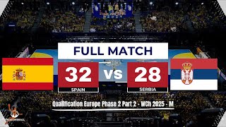 Spain vs Serbia Qualification Europe Phase 2 Part