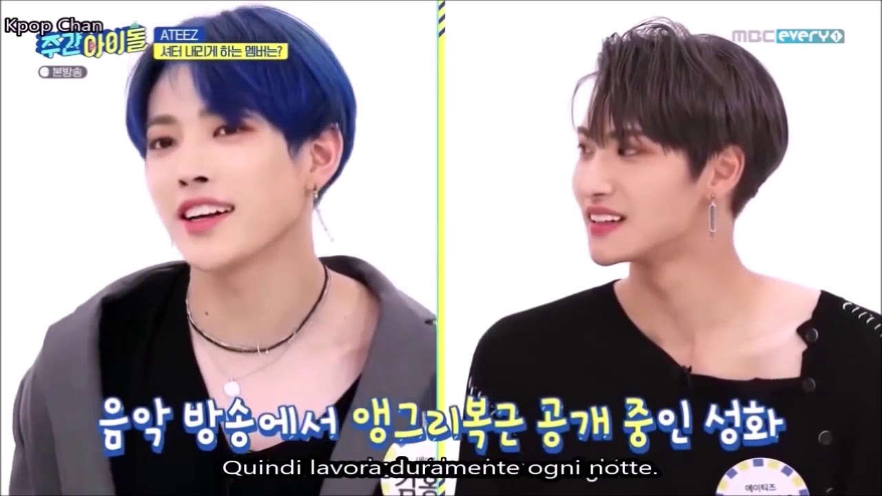 [SUB ITA] Weekly Idol EP 472 With ATEEZ