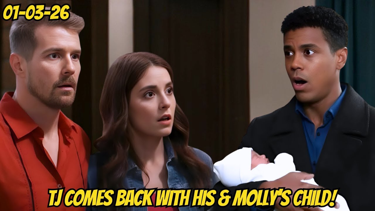 TJ returns and brings along the child he has with Molly - General Hospital News