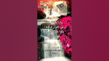 سورة الإسراء#allah #capcut #fypシ #fy