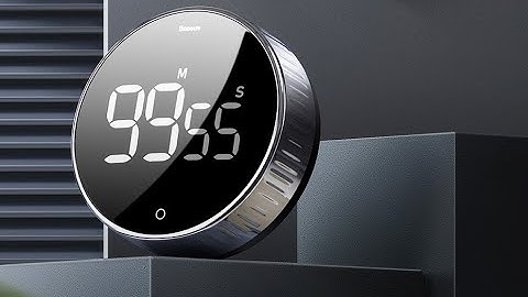 Baseus Heyo Rotation Countdown Timer for Home, Kitchen & Office